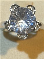 Anillo New Planet Mujer in Oro blanco PTA55BTI1-14